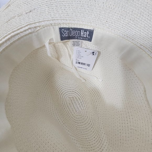 San Diego Hat Company Modern Cowgirl Hat, Ivory main image 5